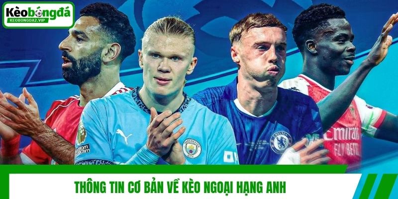 Kèo Ngoại Hạng Anh - Bí Kíp Bắt Kèo Luôn Thắng Cho Bet Thủ 2 Thông tin cơ bản về kèo ngoại hạng Anh